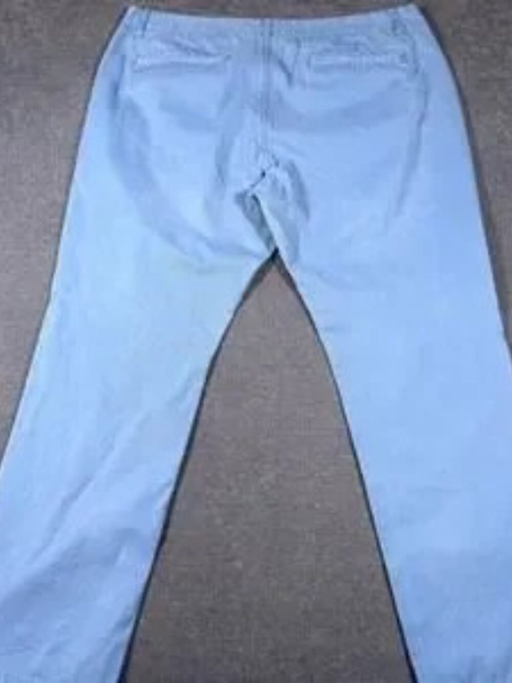 White Performance Golf Pants Men's - Picture 6 of 6